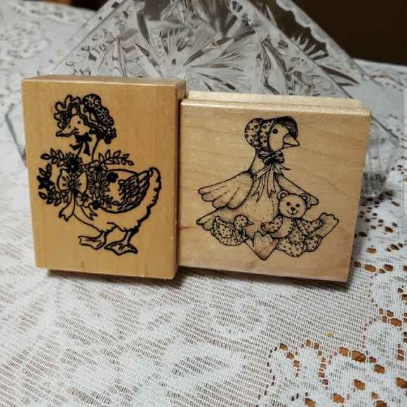 Other Vintage Wooden Stamps Goose 2 Poshmark